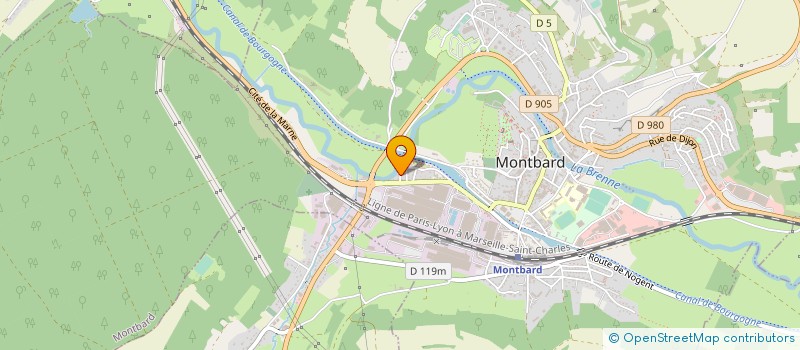 localisation de l'entreprise ETABLISSEMENTS SANCHEZ à TOUILLON