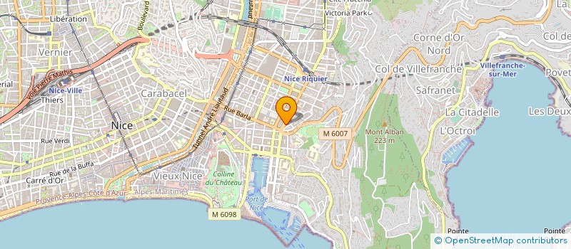 localisation de l'entreprise ETABLISSEMENTS SAUVEUR à NICE