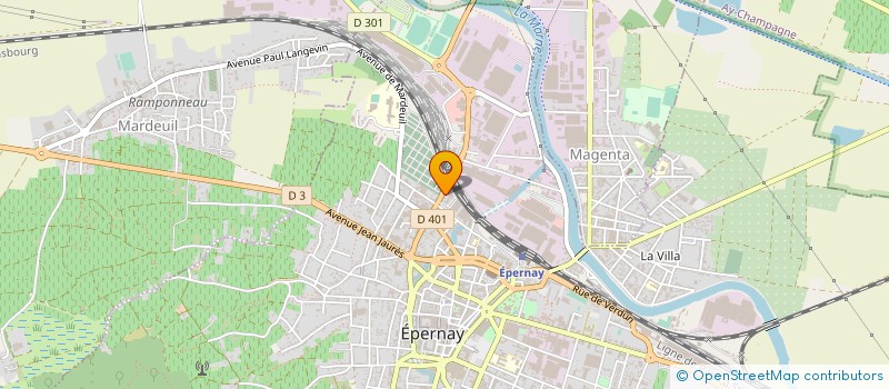 localisation de l'entreprise ETABLISSEMENTS SCHLISCHKA à EPERNAY