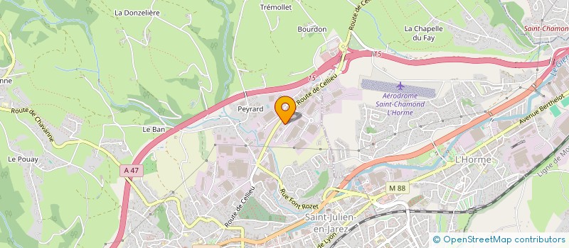 localisation de l'entreprise ETABLISSEMENTS SCHMITH  SAINT-CHAMOND