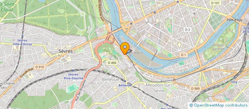 localisation de l'entreprise ETABLISSEMENTS SCHMITT ET COMPAGNIE à SEVRES