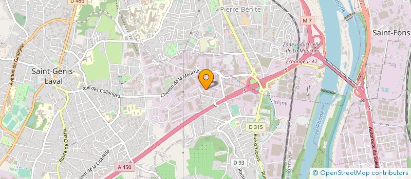 localisation de l'entreprise ETABLISSEMENTS SEERO à IRIGNY