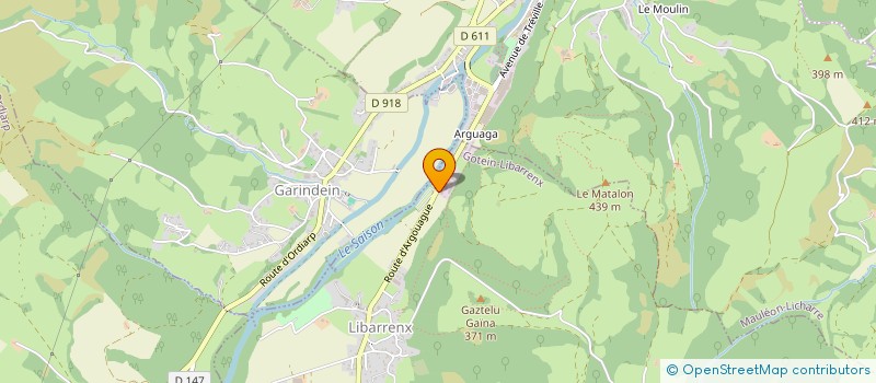 localisation de l'entreprise ETABLISSEMENTS SERRANO FRERES à MAULEON-LICHARRE