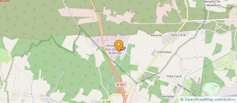 localisation de l'entreprise ETABLISSEMENTS SERRU à LOCQUELTAS