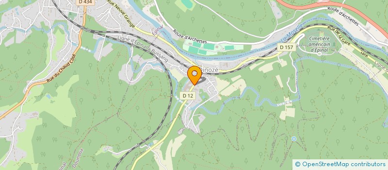 localisation de l'entreprise ETABLISSEMENTS SERRUS  DINOZE