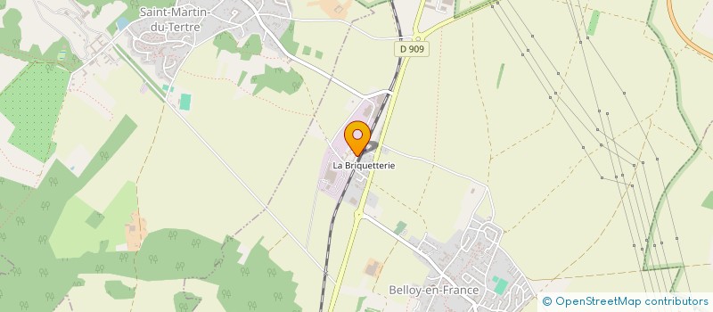 localisation de l'entreprise ETABLISSEMENTS SERVAES PERE ET FILS à BELLOY-EN-FRANCE