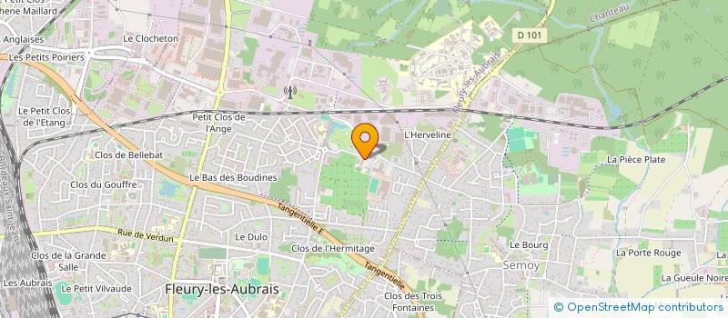 localisation de l'entreprise ETABLISSEMENTS SILLY à FLEURY-LES-AUBRAIS