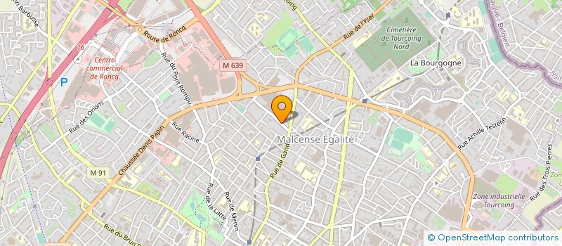 localisation de l'entreprise ETABLISSEMENTS SOBRIE à TOURCOING