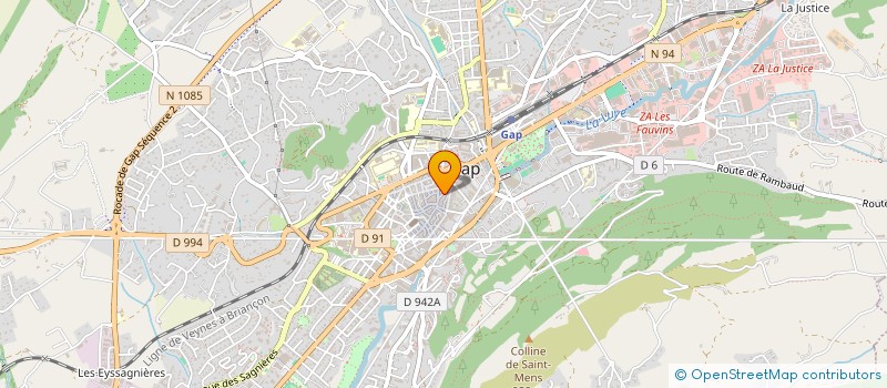 localisation de l'entreprise ETABLISSEMENTS SOUBRA à GAP