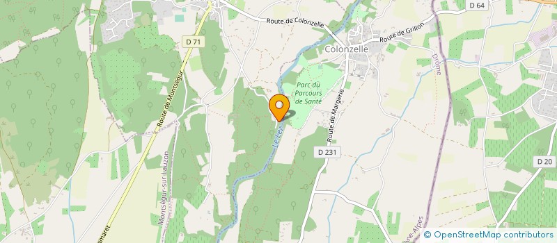 localisation de l'entreprise ETABLISSEMENTS SOUCHARD à CHANTEMERLE-LES-GRIGNAN