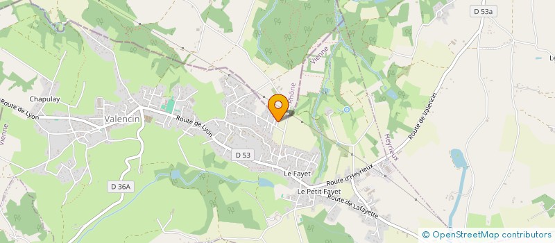 localisation de l'entreprise ETABLISSEMENTS SQUARA à HEYRIEUX