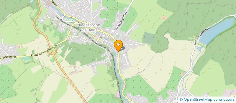 localisation de l'entreprise ETABLISSEMENTS STEINMETZ à NIEDERBRONN-LES-BAINS