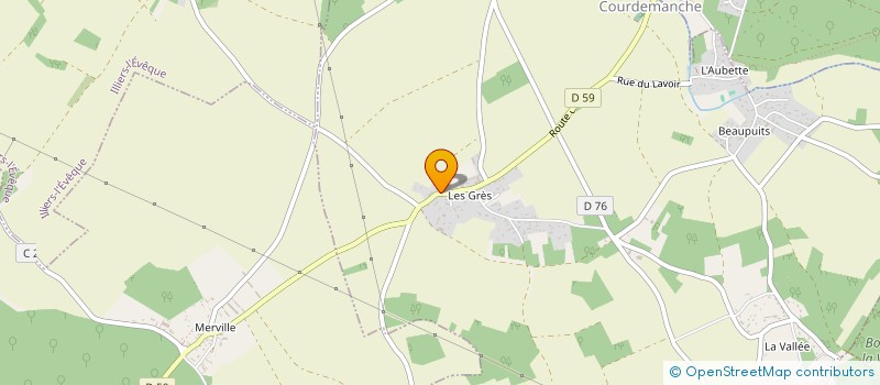 localisation de l'entreprise ETABLISSEMENTS STENGEL à COURDEMANCHE
