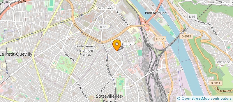 localisation de l'entreprise ETABLISSEMENTS STORK à SOTTEVILLE-LES-ROUEN