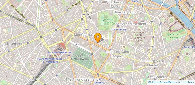 localisation de l'entreprise ETABLISSEMENTS STRAUSS MACHINES OUTILS à PARIS