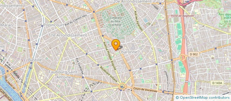 localisation de l'entreprise ETABLISSEMENTS STROVEIS  PARIS