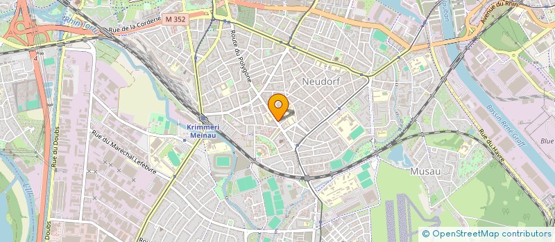 localisation de l'entreprise ETABLISSEMENTS STRUB ET COMPAGNIE à STRASBOURG