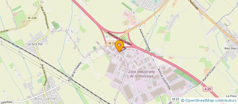 localisation de l'entreprise ETABLISSEMENTS TAILLEZ  SAINT-SYLVESTRE-CAPPEL