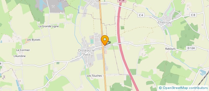 localisation de l'entreprise ETABLISSEMENTS TAMISIER à OISSEAU-LE-PETIT