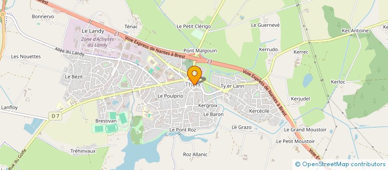 localisation de l'entreprise ETABLISSEMENTS TASTARD à THEIX-NOYALO