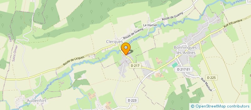 localisation de l'entreprise ETABLISSEMENTS TAUFOUR FRERES à BONNINGUES-LES-ARDRES