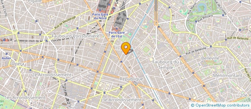 localisation de l'entreprise ETABLISSEMENTS THIOLON ECHALIER à PARIS