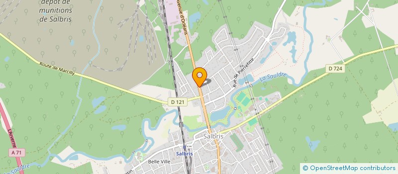 localisation de l'entreprise ETABLISSEMENTS THIOU  SALBRIS