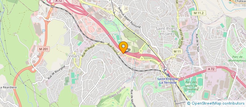 localisation de l'entreprise ETABLISSEMENTS THOLLOT  VILLARS