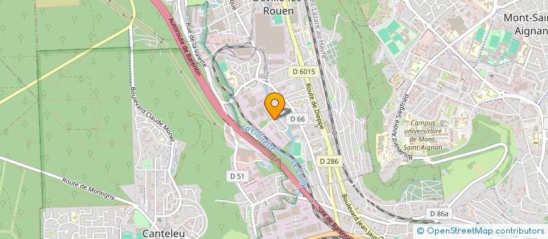 localisation de l'entreprise ETABLISSEMENTS TIFINE à DEVILLE-LES-ROUEN