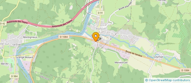 localisation de l'entreprise ETABLISSEMENTS TIFLEX  PONCIN