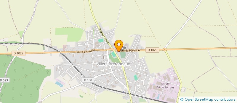 localisation de l'entreprise ETABLISSEMENTS TIMMERMAN à VILLERS-BRETONNEUX