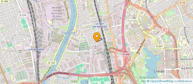 localisation de l'entreprise ETABLISSEMENTS TIXIER ET COMPAGNIE à ALFORTVILLE