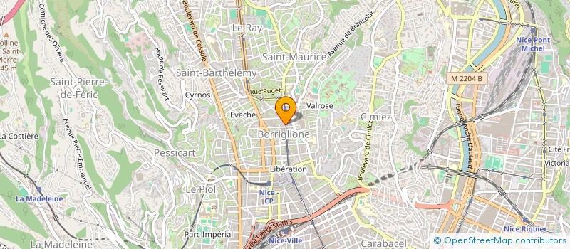 localisation de l'entreprise ETABLISSEMENTS TORTO à NICE
