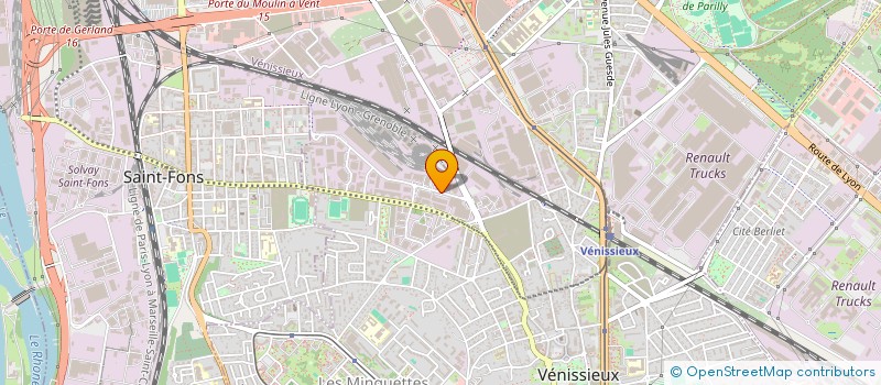 localisation de l'entreprise ETABLISSEMENTS TORTOSA  VENISSIEUX