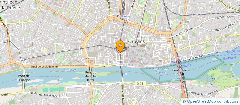 localisation de l'entreprise ETABLISSEMENTS TOURNOIS SARL à ORLEANS