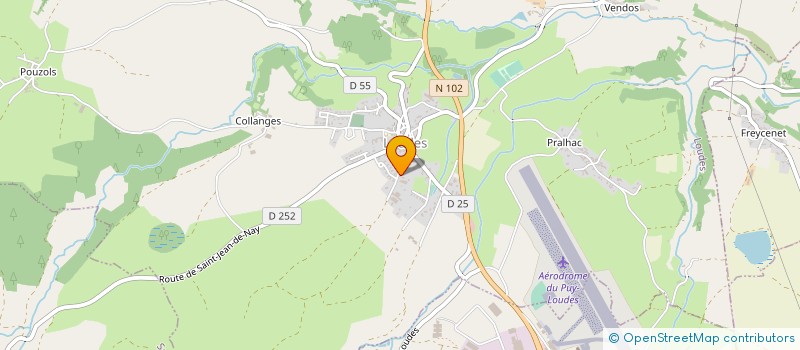localisation de l'entreprise ETABLISSEMENTS TRESCARTE à LOUDES