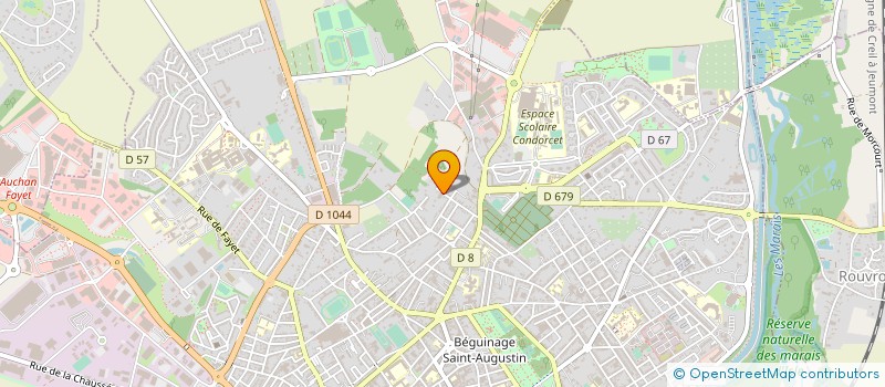 localisation de l'entreprise ETABLISSEMENTS TREU ET COMPAGNIE  SAINT-QUENTIN