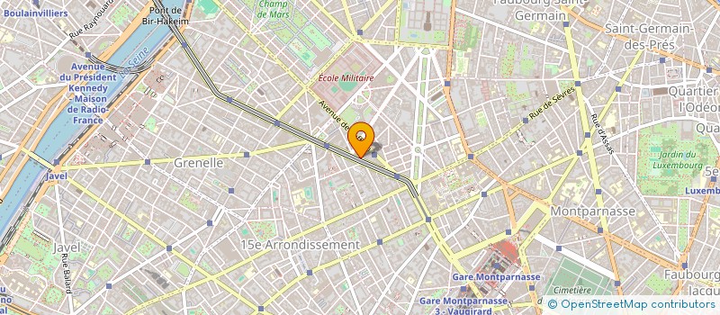 localisation de l'entreprise ETABLISSEMENTS TRUCHOT à PARIS