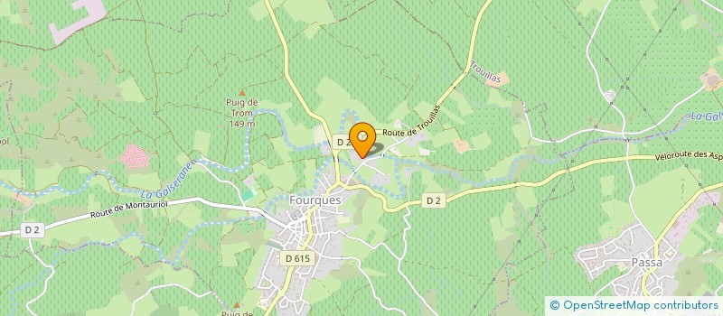 localisation de l'entreprise ETABLISSEMENTS UNLAND  FOURQUES