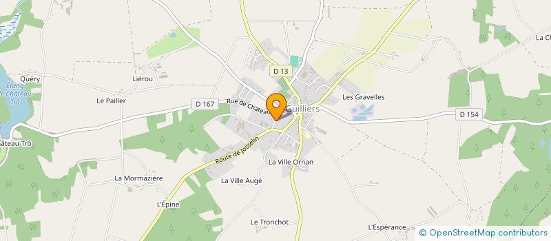 localisation de l'entreprise ETABLISSEMENTS URIEN à GUILLIERS