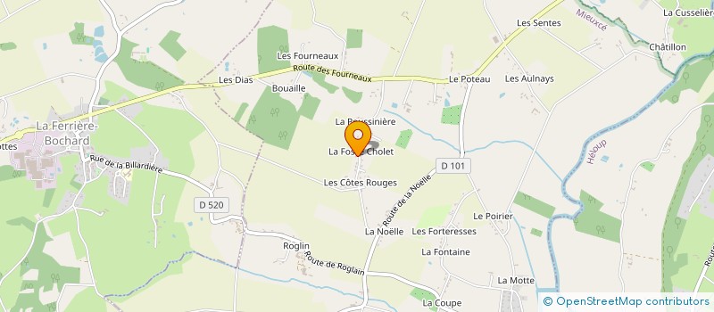 localisation de l'entreprise ETABLISSEMENTS VALENTIN à CONDE SUR SARTHE