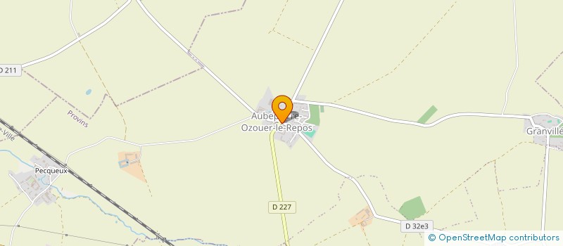 localisation de l'entreprise ETABLISSEMENTS VEGA à AUBEPIERRE-OZOUER-LE-REPOS