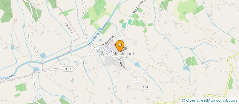 localisation de l'entreprise ETABLISSEMENTS VERDIE ET COMPAGNIE à CAZES-MONDENARD