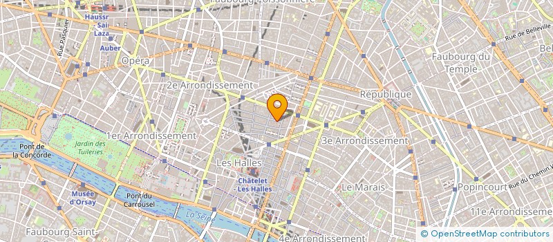localisation de l'entreprise ETABLISSEMENTS VERGNES ET BARLAN à PARIS