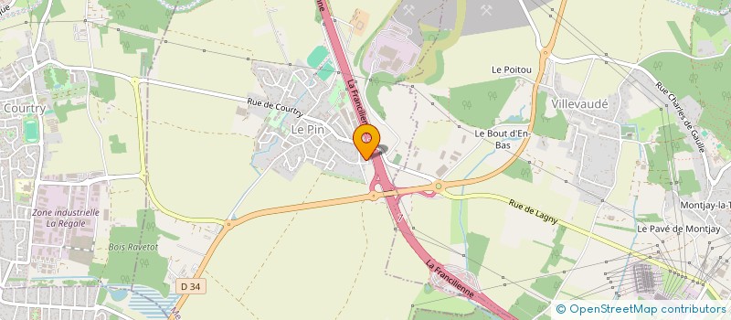 localisation de l'entreprise ETABLISSEMENTS VERMEIL GUERINI  LE PIN