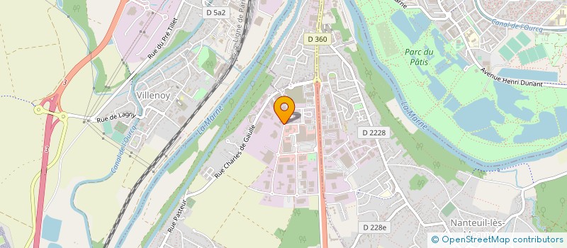 localisation de l'entreprise ETABLISSEMENTS VERNIERES à MAREUIL-LES-MEAUX