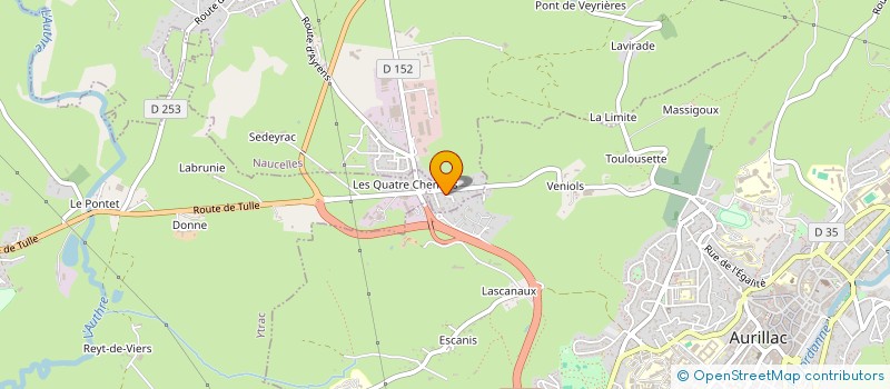 localisation de l'entreprise ETABLISSEMENTS VERS à NAUCELLES