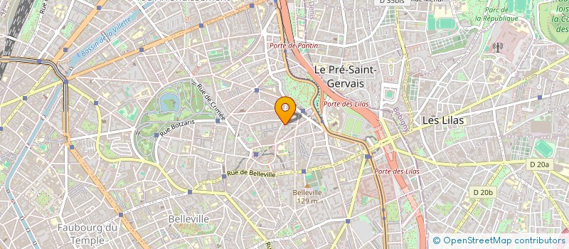 localisation de l'entreprise ETABLISSEMENTS VICTOR ET FILS  PARIS