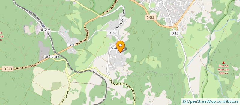 localisation de l'entreprise ETABLISSEMENTS VIGNOLLES à GERZAT
