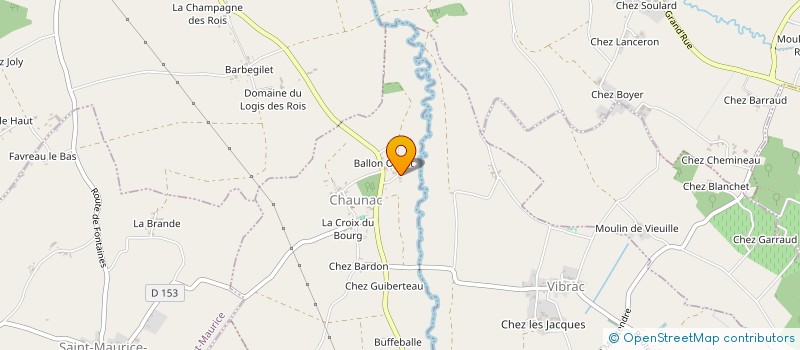 localisation de l'entreprise ETABLISSEMENTS VIGUIAUD ET FILS à CHAUNAC